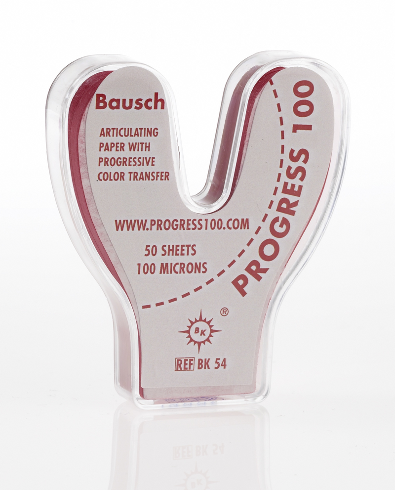 Bausch - Progress 100 (100μ) Articulating Paper by BAUSCH- Unique Dental Supply Inc.