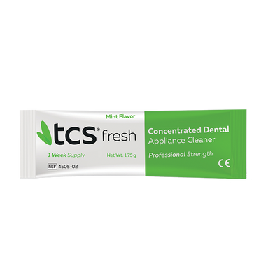 TCS fresh - Concentrated Dental Appliance Cleaner Dental Appliance Cleaner by TCS- Unique Dental Supply Inc.
