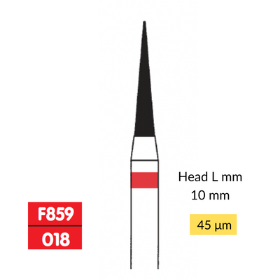Diamond Burs - Needle 45 μm (HP)/ Pack of 3 Diamond Burs (HP) by Vanetti- Unique Dental Supply Inc.