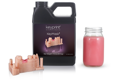 KeyMask®  0.5L by KeyPrint 3D Printing by Keyprint- Unique Dental Supply Inc.