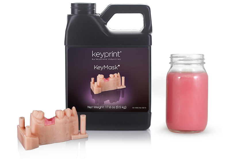 KeyMask®  0.5L by KeyPrint 3D Printing by Keyprint- Unique Dental Supply Inc.