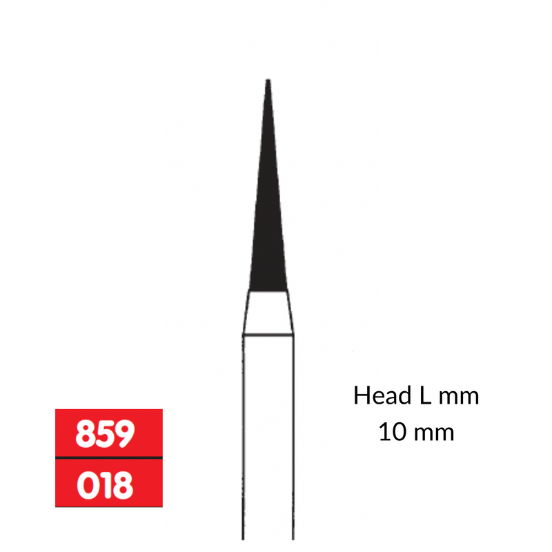 Diamond Burs - Needle (HP)/ Pack of 3 Diamond Burs (HP) by Vanetti- Unique Dental Supply Inc.