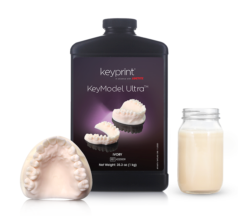 KeyModel Ultra™ 1KG by KeyPrint 3D Printing by Keyprint- Unique Dental Supply Inc.