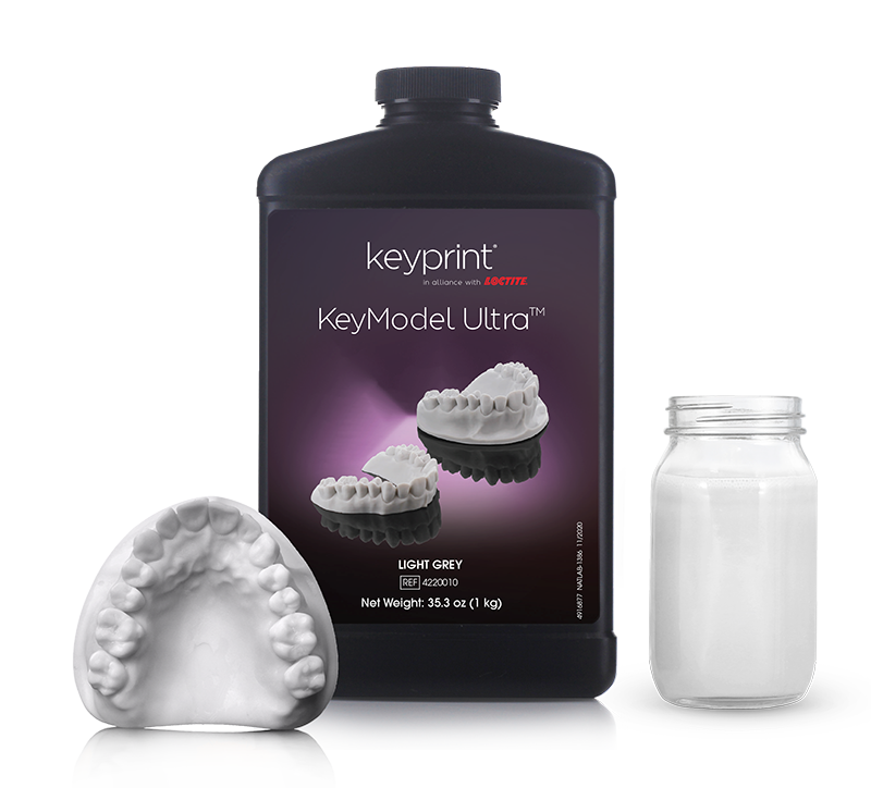 KeyModel Ultra™ 1KG by KeyPrint 3D Printing by Keyprint- Unique Dental Supply Inc.
