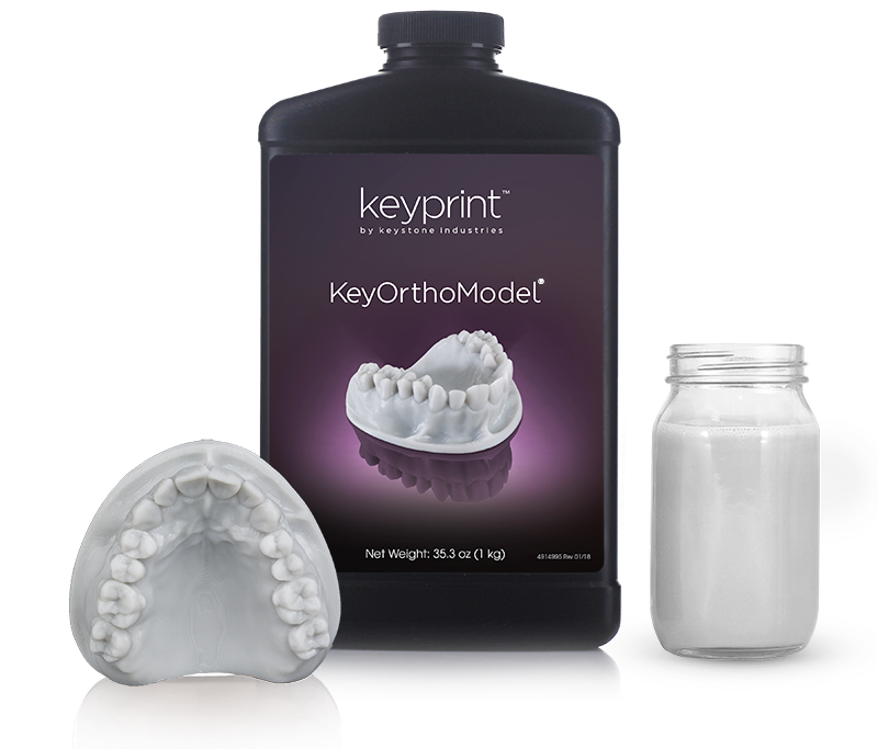 KeyOrthoModel® 1 KG by KeyPrint 3D Printing by Keyprint- Unique Dental Supply Inc.