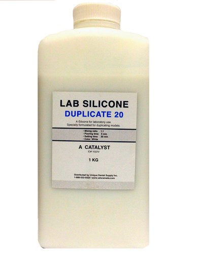 Lab Silicone Duplicate 20 / 2kg Duplicating Material by Dental Line- Unique Dental Supply Inc.
