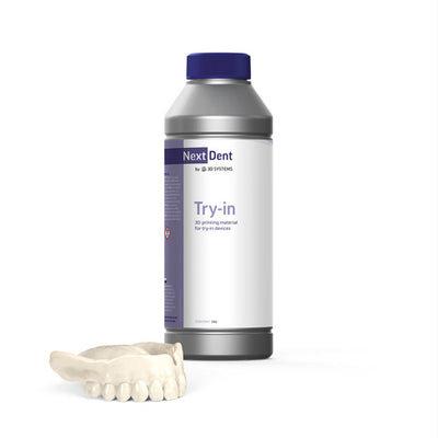 Try-In 1 kg by 3D Systems NextDent 3D Printing by Next Dent- Unique Dental Supply Inc.