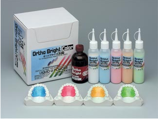 Yamahachi-Ortho Bright- color Pourable Acrylics by Yamahachi- Unique Dental Supply Inc.