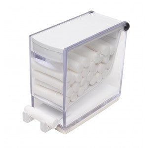 Cotton Roll Dispenser - Push Style Disposable Accessories by Plasdent- Unique Dental Supply Inc.