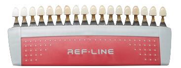 Ref-Line Teeth Shade Guide Artificial Teeth Accessories by Unique Dental Supply Inc.- Unique Dental Supply Inc.