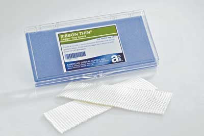 ADS- Ribbon Thin Sagger Tray Liners #T959-1 (Special Item) Miscellaneous by American Dental- Unique Dental Supply Inc.
