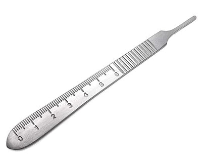 Scalpel Gratuated Handle No. 3 Blades & Handles by Swann Morton- Unique Dental Supply Inc.