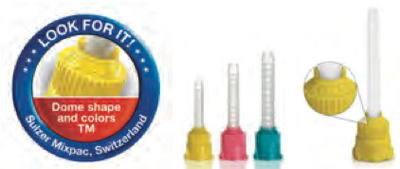 MIXPAC Impression Mixing Tips (Original) Impression Accessories by Rainbow- Unique Dental Supply Inc.