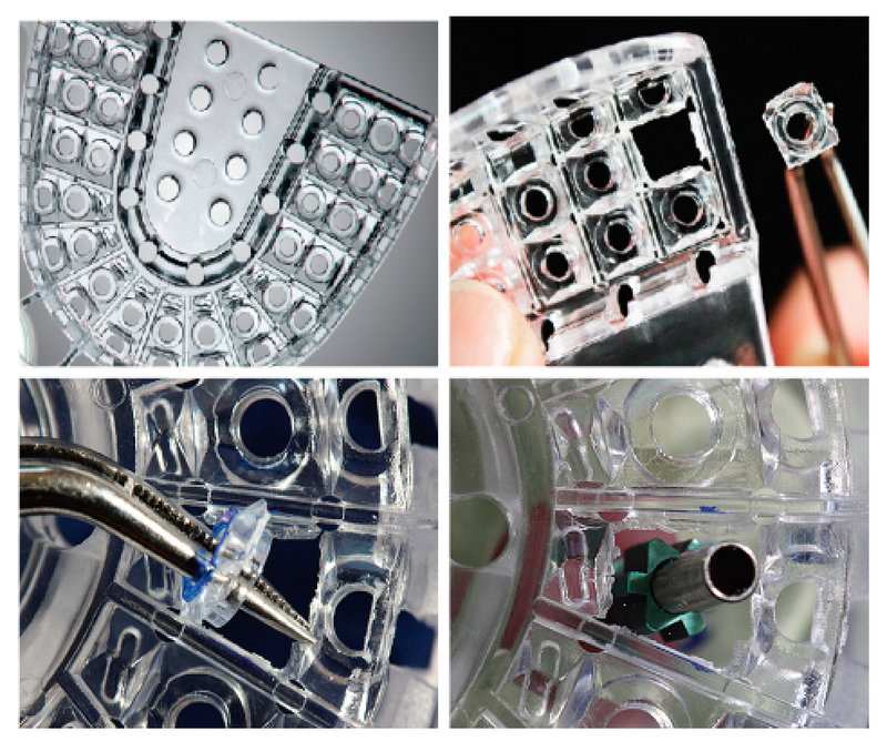 Impress Impression Trays - Clear 12/box Impression Trays by Cbite- Unique Dental Supply Inc.