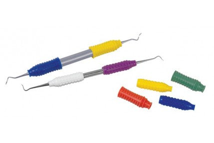 Silicone Instrument Grips - Assorted (24/pack) Dental Instruments by Plasdent- Unique Dental Supply Inc.