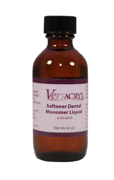 Versacryl Liquid Soft Monomer 60 ml Flexible & Microwave Acrylics by Keystone- Unique Dental Supply Inc.