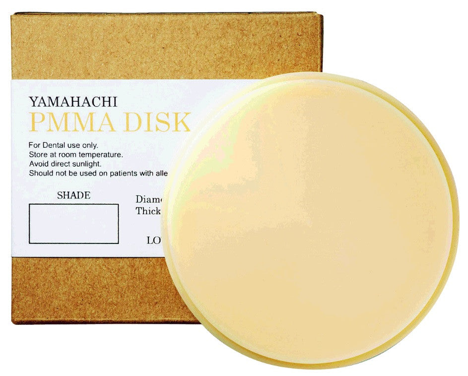 CAD/CAM PMMA Shaded Acrylic Disk Yamahachi Japan – Unique Dental Supply ...