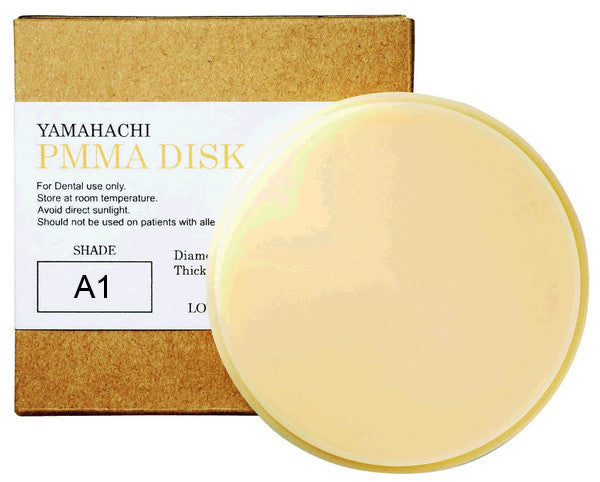 CAD/CAM PMMA Shaded Acrylic Disk Yamahachi Japan CAD/CAM Acrylic by Yamahachi- Unique Dental Supply Inc.