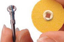 Grobet U.S.A -Mandrel for Yellow Sanding Disc Cut-off & Separating Discs by Grobet U.S.A- Unique Dental Supply Inc.