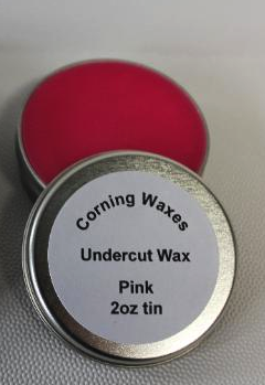Corning Waxes - Undercut Wax (Pink) 45g Undercut Wax by Corning Waxes- Unique Dental Supply Inc.