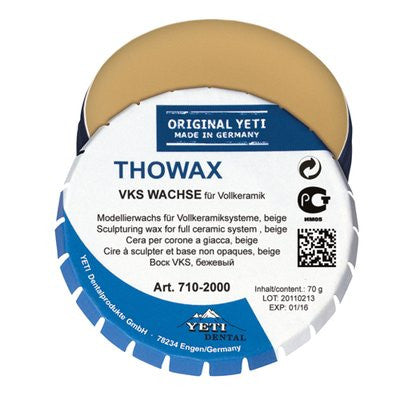 Yeti Dental - VKS Waxes for all-ceramic systems 70g Crown & Bridge Wax by Yeti Dental- Unique Dental Supply Inc.