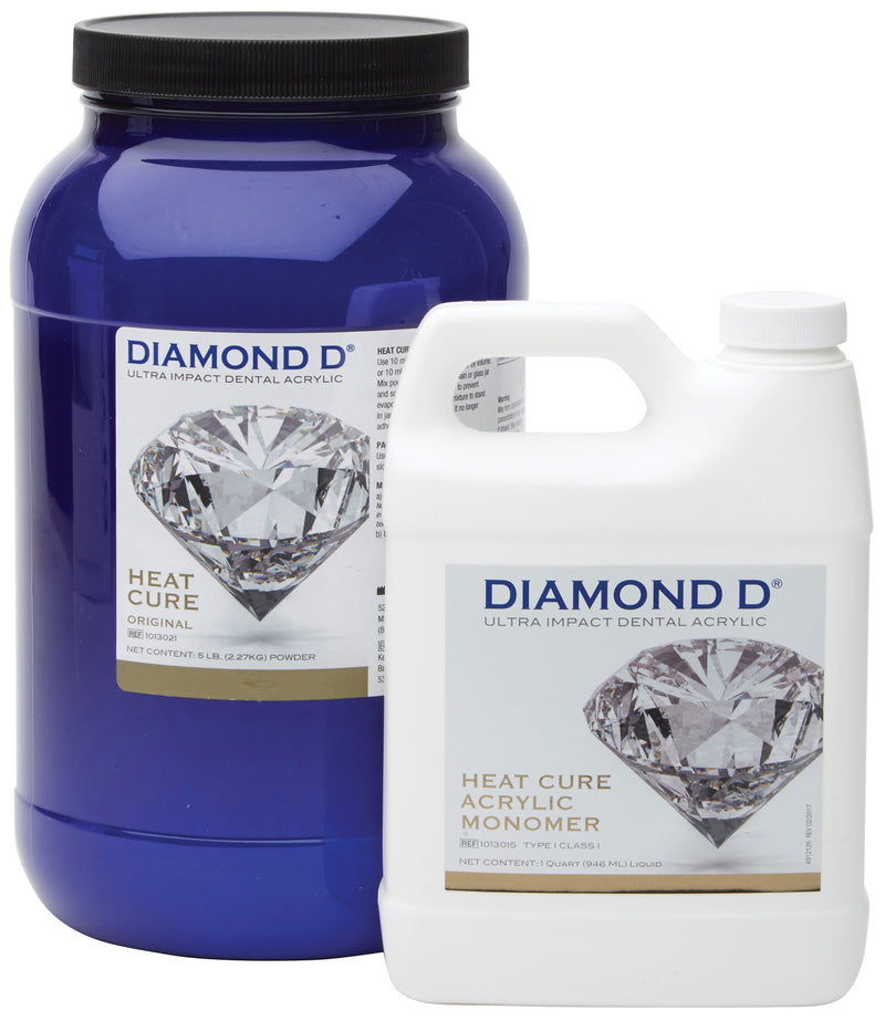 Diamond D® Acrylic - Heat Cure Heat Cure by Keystone- Unique Dental Supply Inc.
