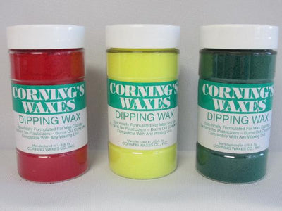 Dipping Wax 8oz Dipping Wax by Corning Waxes- Unique Dental Supply Inc.