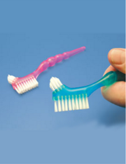 Hager- Protho Brush DeLuxe (Special Item) Denture Brushes by Hager- Unique Dental Supply Inc.