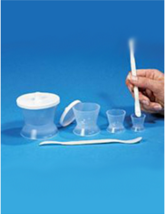 Hager- Acrylic Resin Mixing Cup with Lid Mixing Bowls & Accessories by Hager- Unique Dental Supply Inc.
