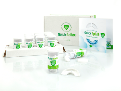 Orofacial Therapeutics™ QuickSplint® Anterior Bite Plane 12 pcs / pack Temporary splint by QuickSplint- Unique Dental Supply Inc.