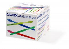 CAVEX Rush Brush Box/100 pcs Disposable Accessories by Cavex- Unique Dental Supply Inc.