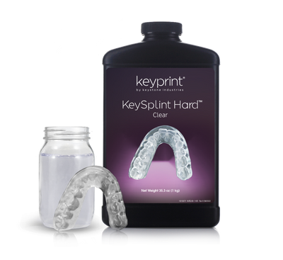 KeySplint® Clear 1 KG by KeyPrint 3D Printing by Keyprint- Unique Dental Supply Inc.