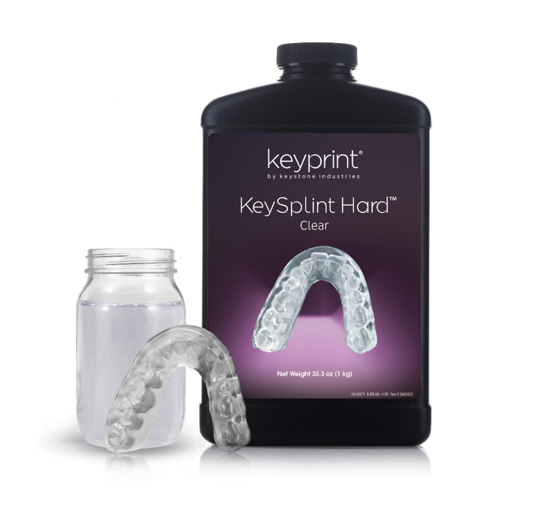 KeySplint® Clear 1 KG by KeyPrint 3D Printing by Keyprint- Unique Dental Supply Inc.