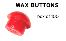 Wax Buttons Box of 100 Spruce Wax by WDMS- Unique Dental Supply Inc.
